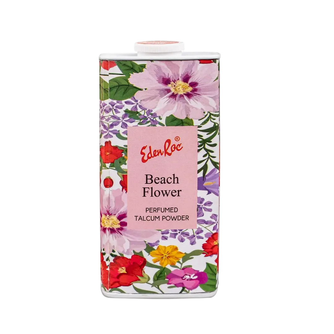 Beach Flower Talcum Powder